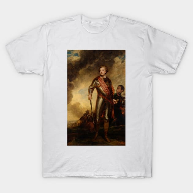 Charles Stanhope, 3rd Earl of Harrington by Joshua Reynolds T-Shirt by Classic Art Stall